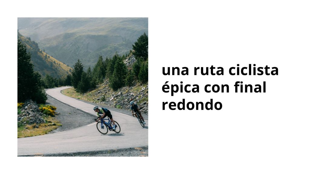 una ruta ciclista increible base layer challenge